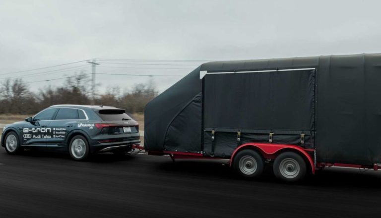 Audi e-tron pulls gm ev1 goes 500 miles price specs (1)