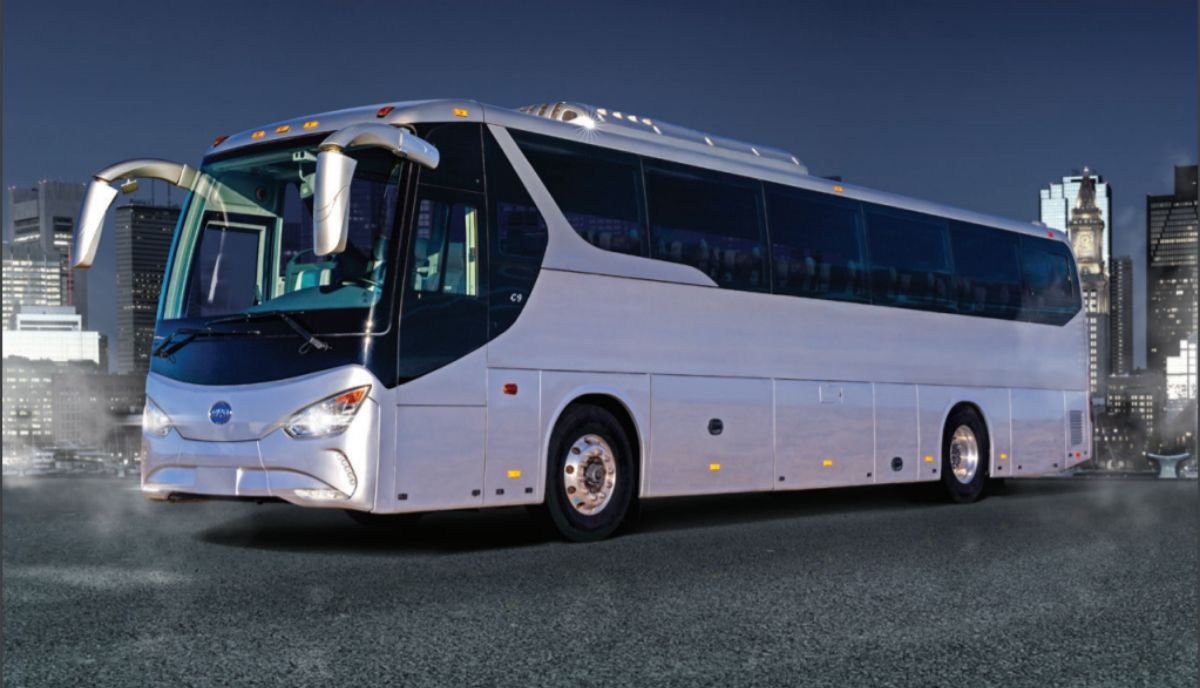 BYD electric vehicle specs range largest electric bus in north america