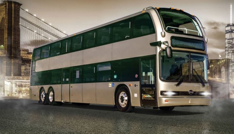 BYD electric vehicle largest electric double decker in US