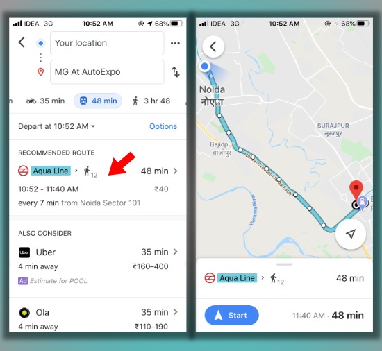 Google Maps 1 Hidden Features Transit Navigation