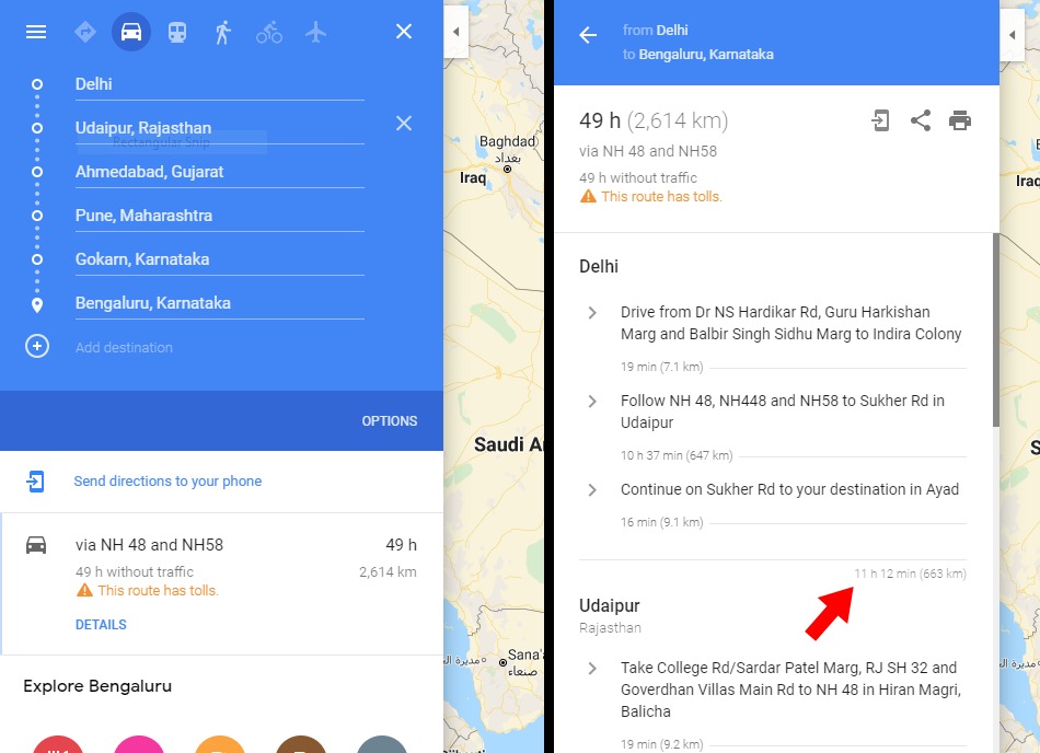 Google Maps 3 Tips And Tricks Road Trip Planner