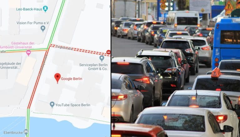 Google Maps Fake Traffic Jam Berlin
