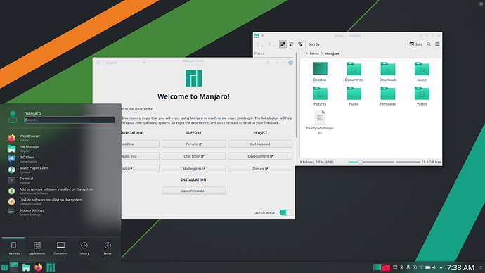 Manjaro 19.0 KDE Edition