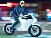 This Tesla Cybertruck-Inspired Cyberbike Belongs To Casey Neistat Tesla Cybertruck Cyberbike