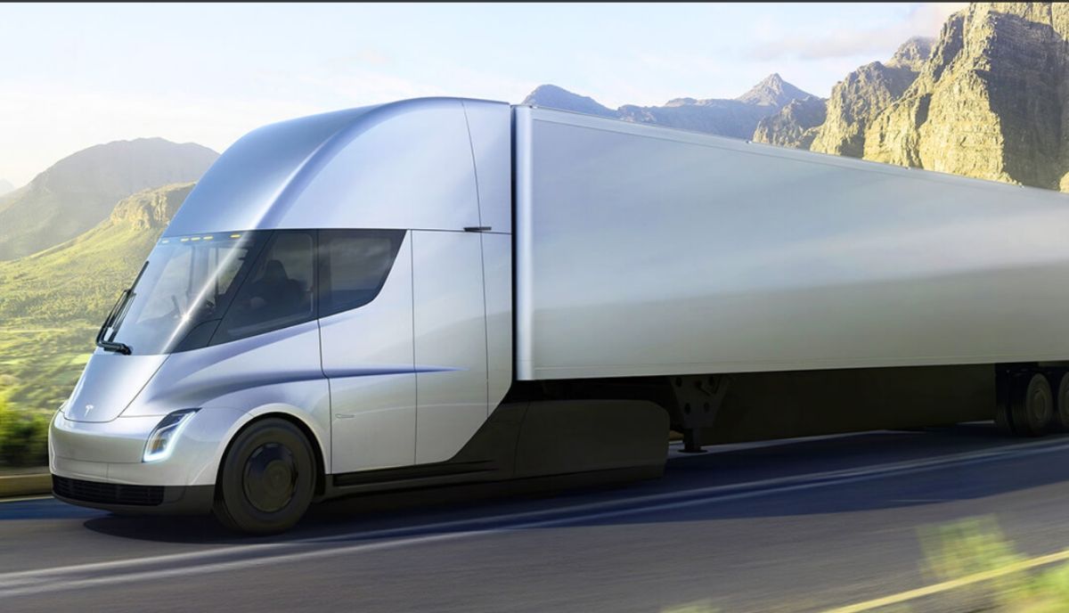 Tesla Semi electric vehicle, electric truck specifications