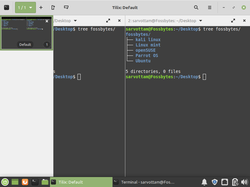 linux mint guake