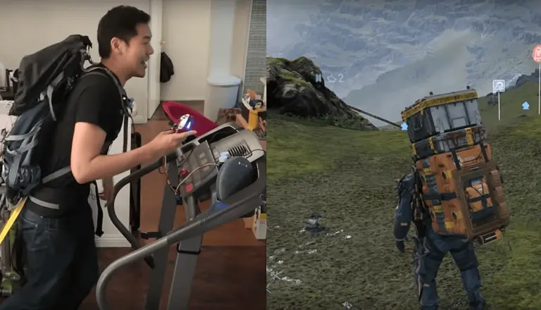 YouTuber Turns Treadmill Into PS4 Controller To Play Death Stranding