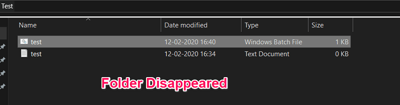 folder locked