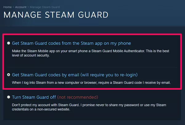 get steam guard code