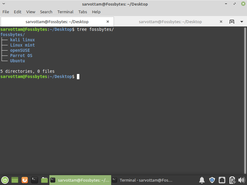 GNOME terminal emulator