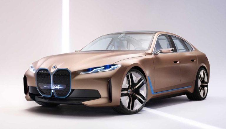 BMW i4 electric car concept_ Geneva Motor Show 2020