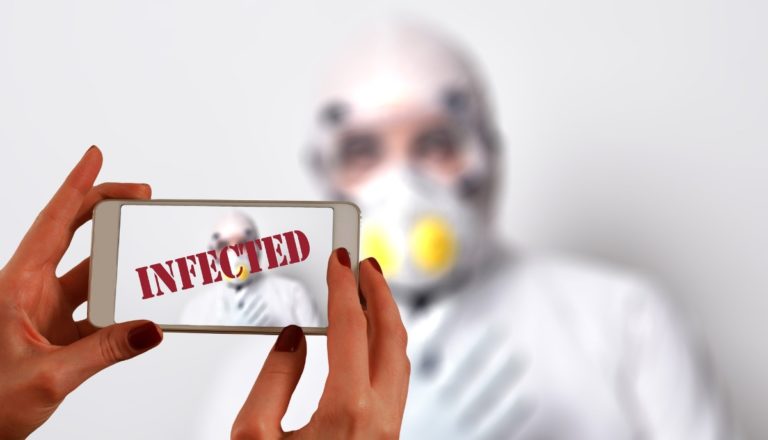Coronavirus Tracking app fake Ransomware