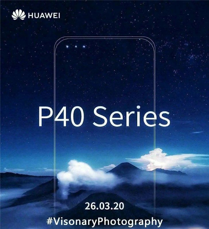Huawei P40 tripple lens leak