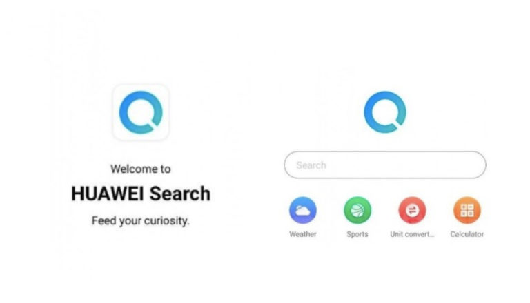 Huawei search app Google app