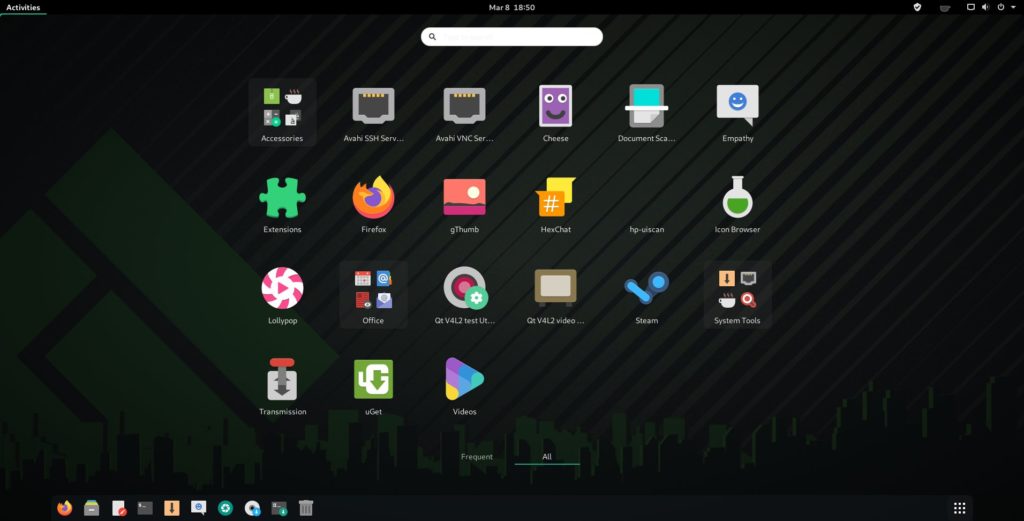 Manjaro Linux with KDE Plasma