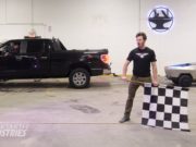 Tug Of War: Watch A Tesla Cybertruck (Half Scale) Go Against Ford F-150 Tesla Cybertruck tug of war_ Tesla Cybertruck vs ford F-150 (1)