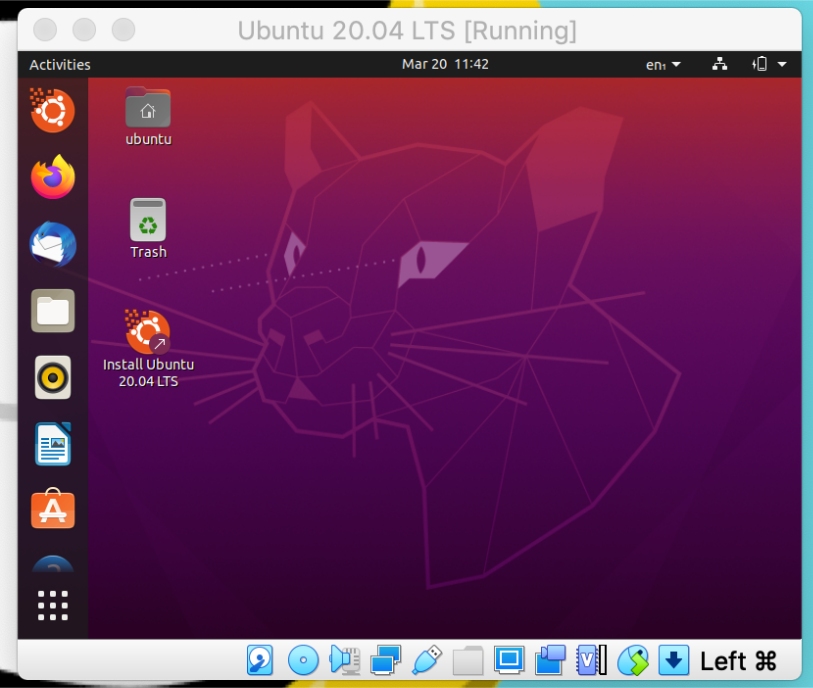 Ubuntu 20.04 LTS Desktop