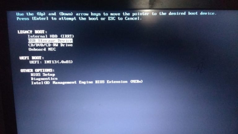 boot install ubuntu from usb