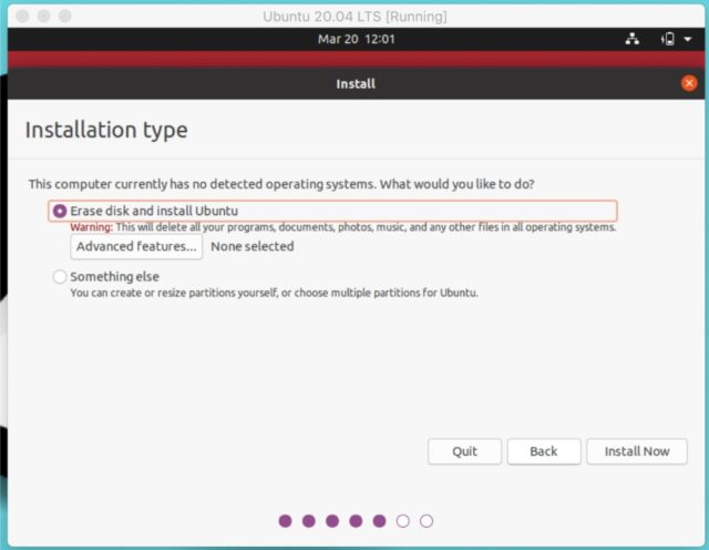 ubuntu install virtualbox manual partitioning ubuntu install virtualbox manual partitioning