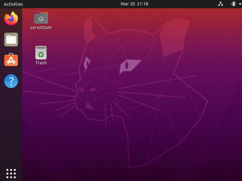 Ubuntu 20.04 LTS — Desktop