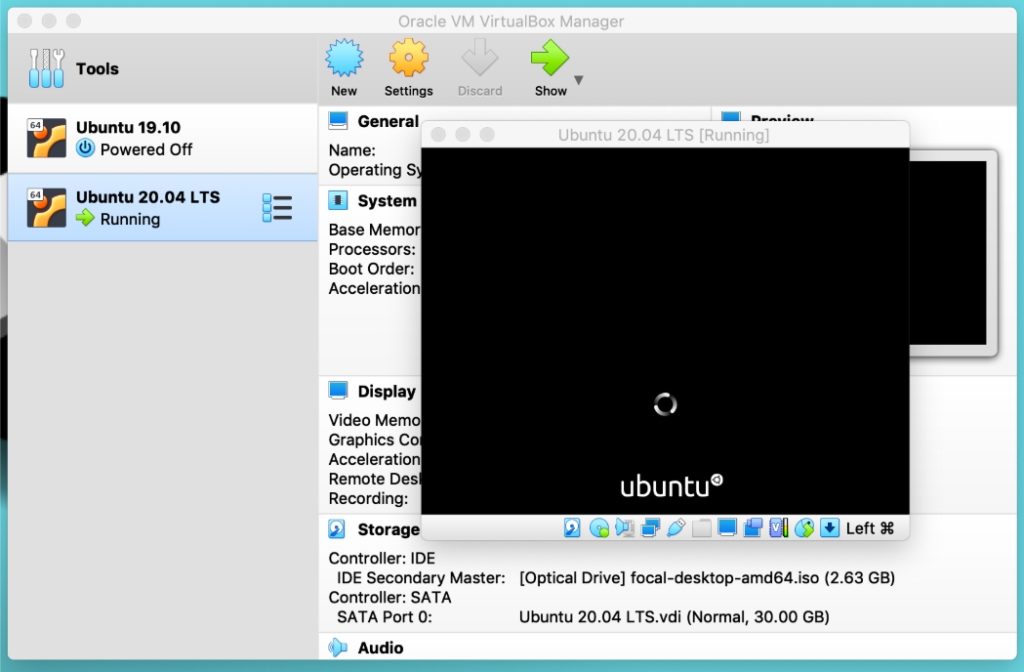 virtualbox ubuntu for mac
