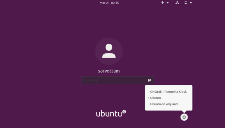 Why Components Of Login Screen In Ubuntu 20.04 Looks So Misaligned?
