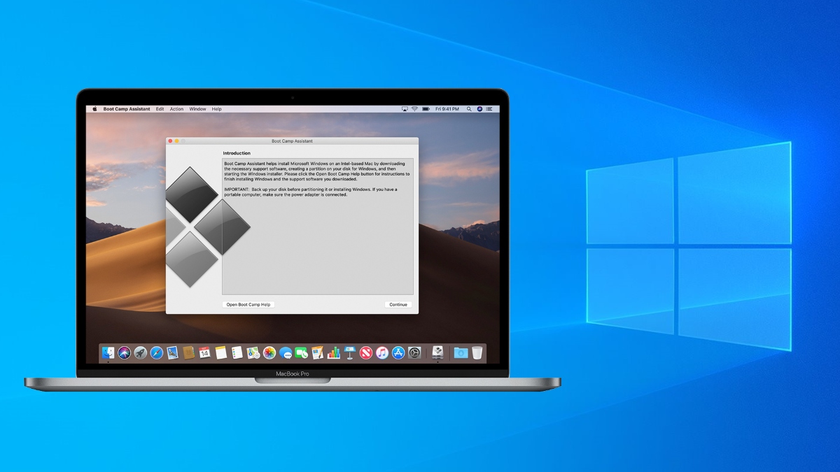 how to install mac os on windows on a macbook pro