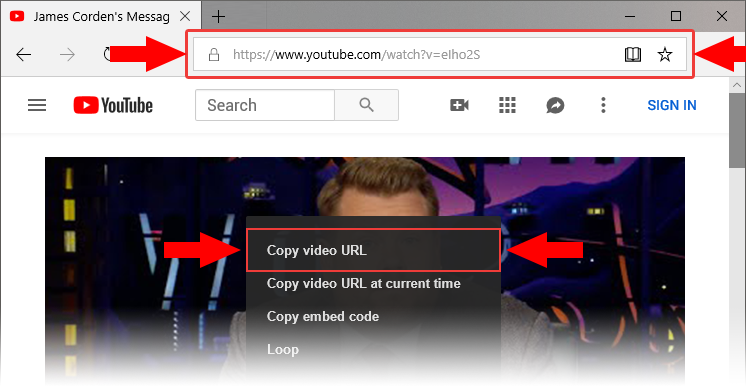 how to download youtube videos directly from url