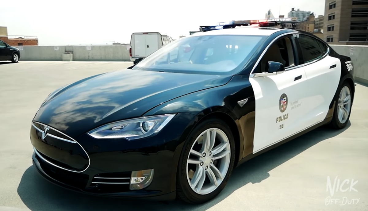 Model S Police Car