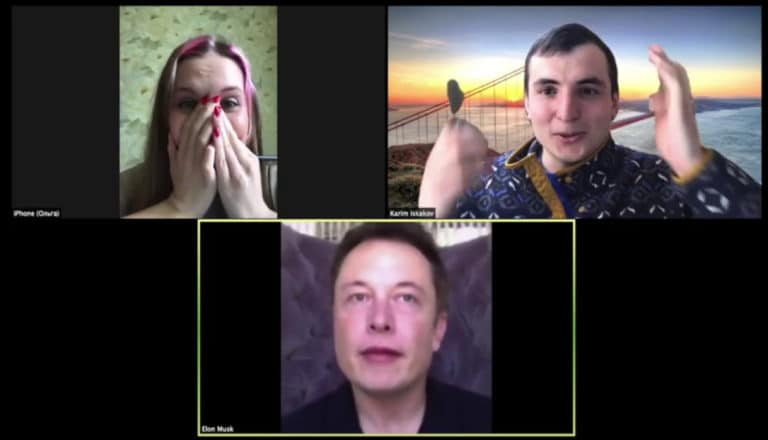 Elon musk deepfake in video call_avatarify