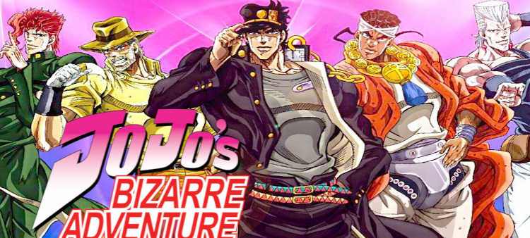 JoJo's Bizarre Adventure Melhor anime Netflix