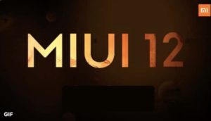 MIUI 12 device list