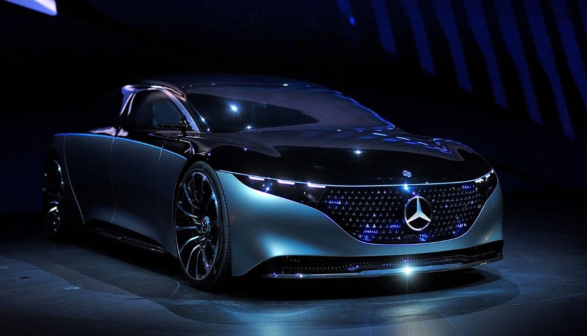 This Is How Production Model Of Electric Car Mercedes EQS Will Look ...