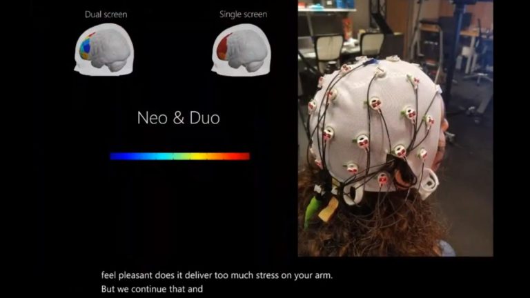 Microsoft Surface Neo Brain Activity