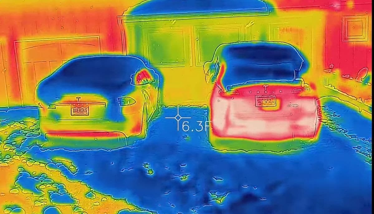 Model Y Model S heat pump snow condition review