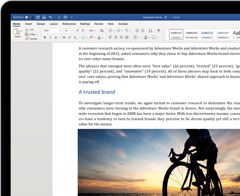 microsoft office word free trail