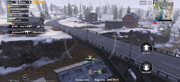 Intensifiez le jeu de drone dans PUBG Mobile