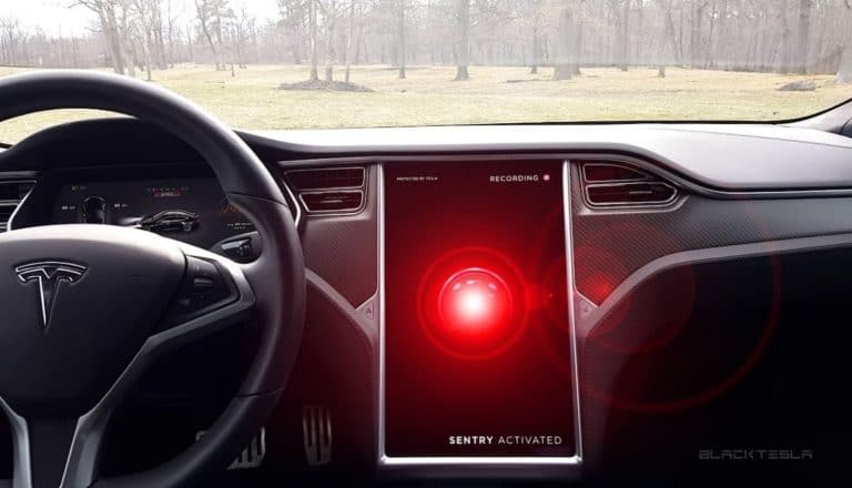 Tesla Sentry Mode update