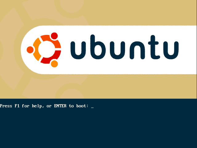 Ubuntu 4.10 installation