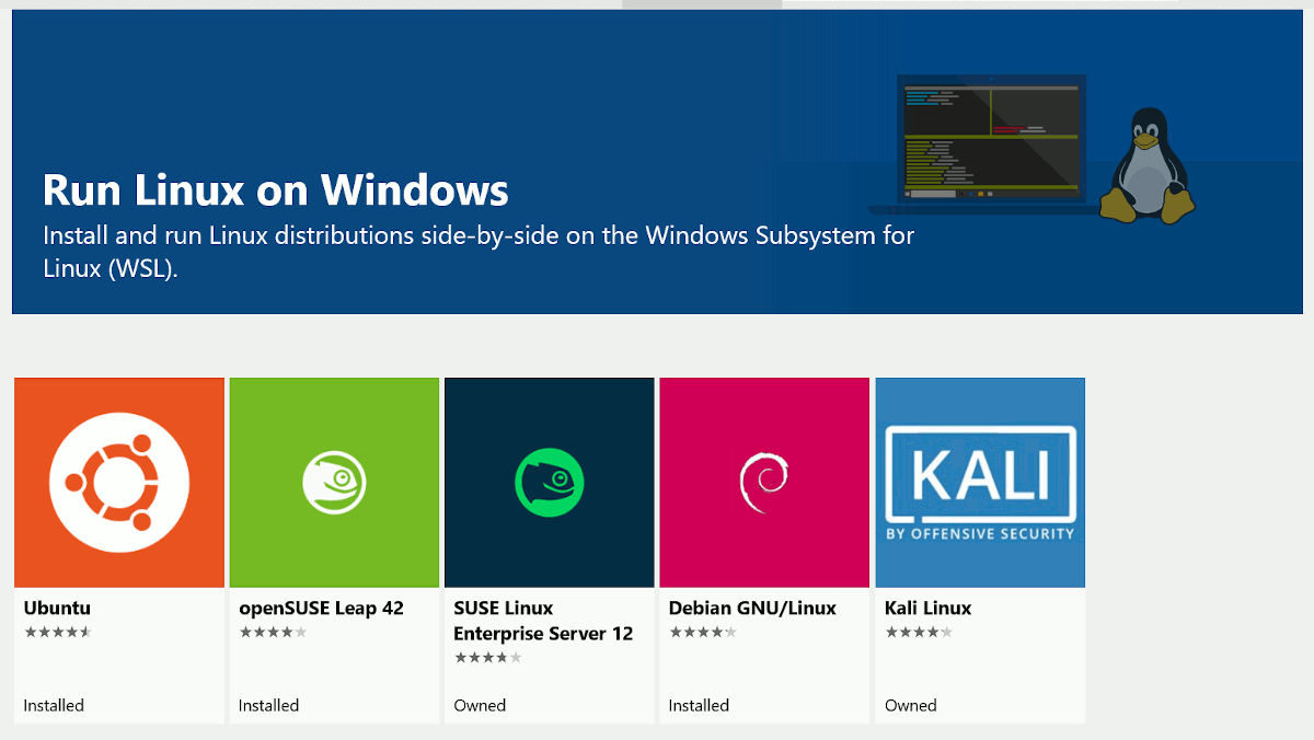 Windows Subsystem-for Linux
