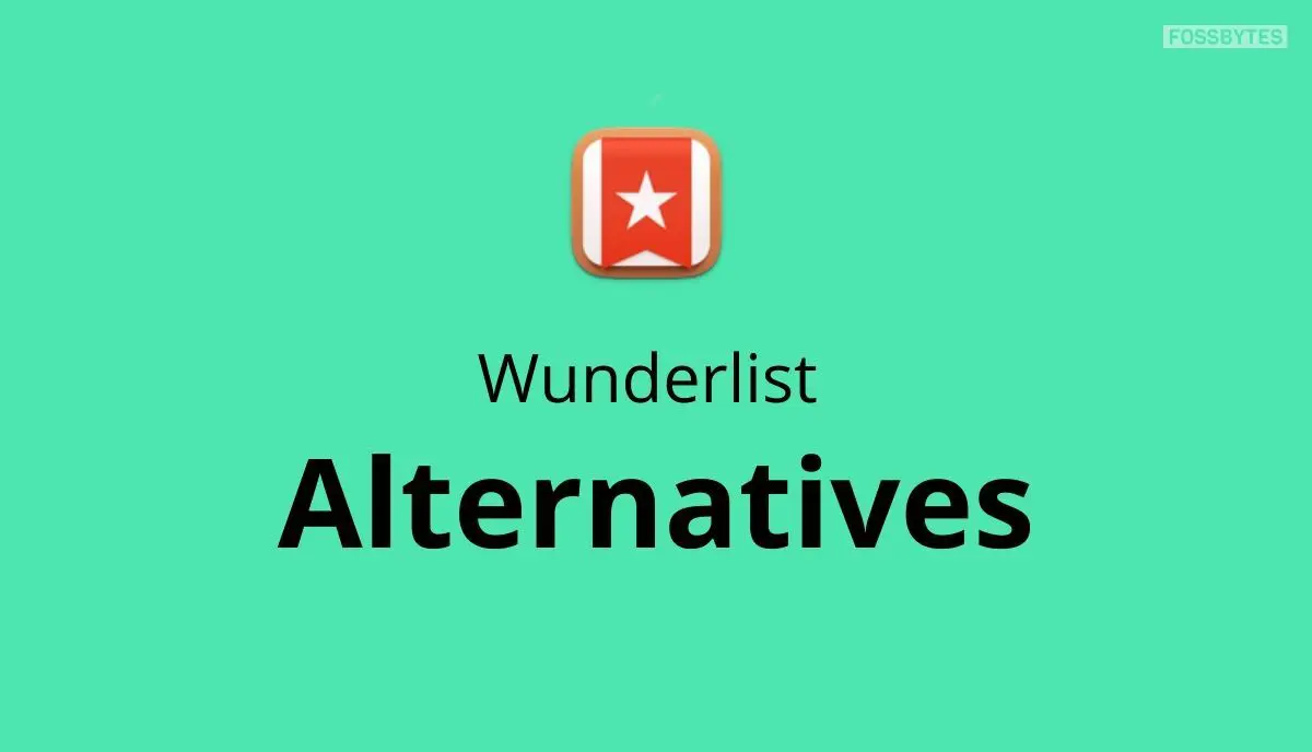 Wunderlist alternatives best to do list apps