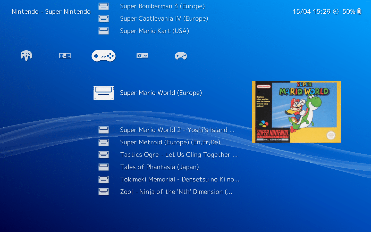 Super Nintendo Emulator