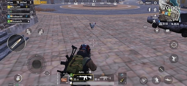 poulet rôti dans PUBG Mobile