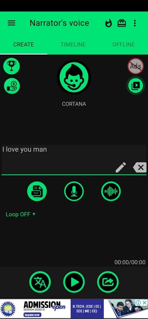 how to voice to text on android
