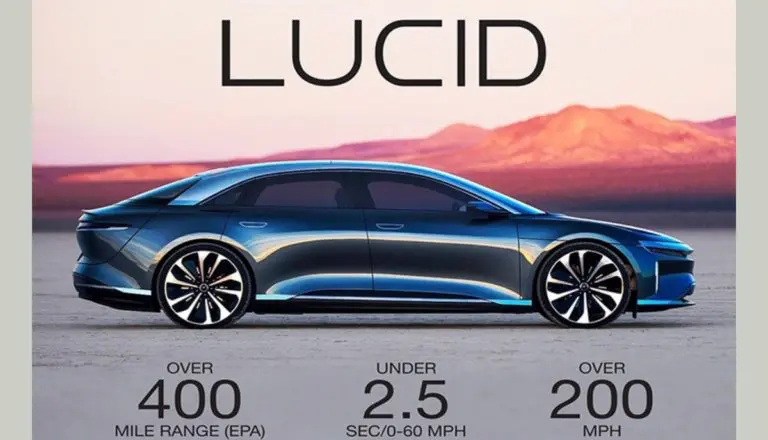 Tesla Model S Lucid Air