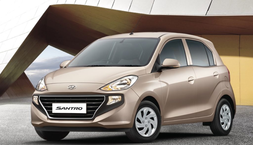 Hyundai Santro best car under 5 lakhs