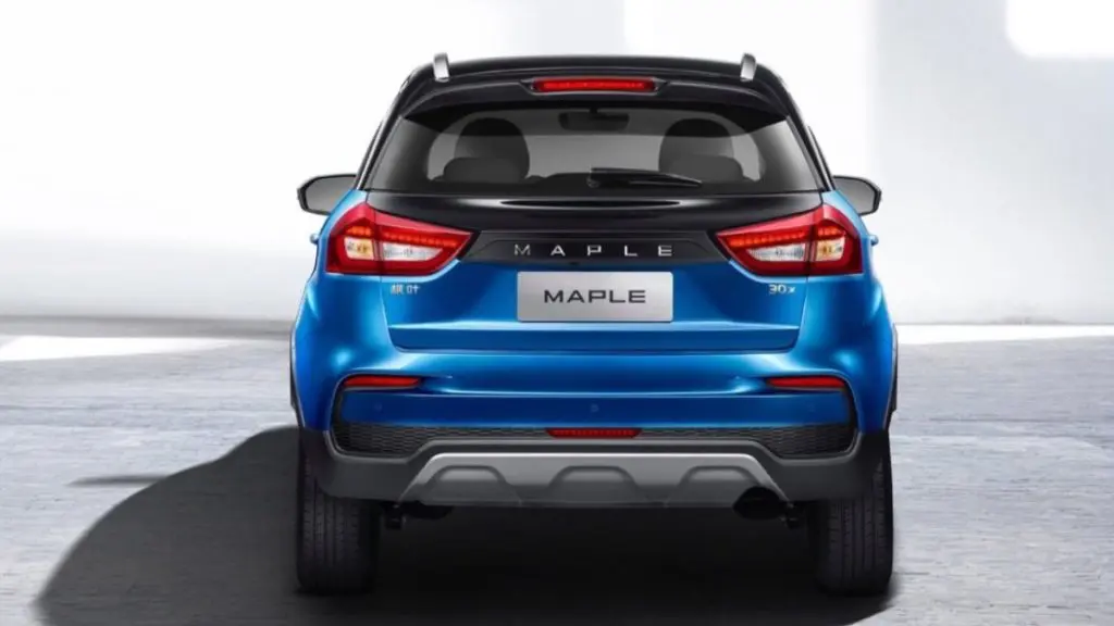 Maple 30x Electric Car Battery Range