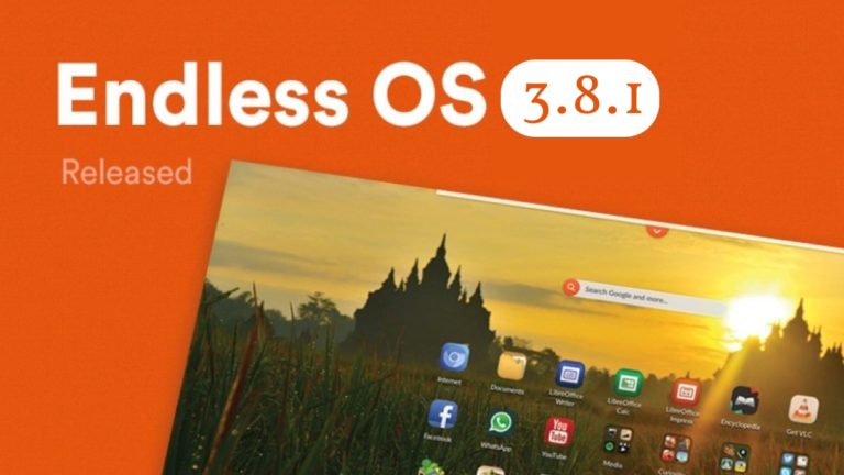 Endless OS 3.8.1 Released: A Mobile-Like Streamlined Linux Experience