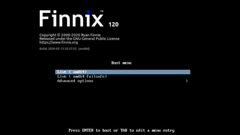 Finnix 120 Released After 5 Years: An Oldest System Rescue Linux Distro