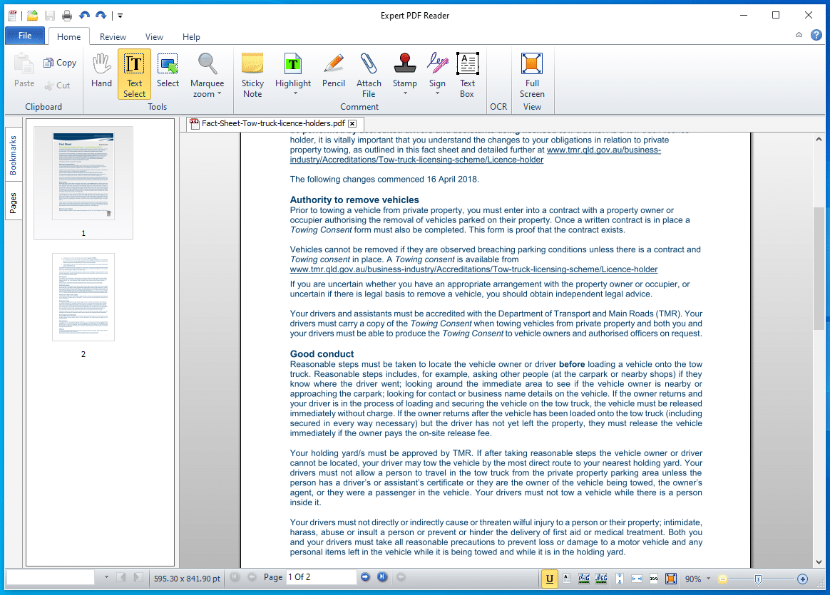Free Expert PDF Reader Windows 10